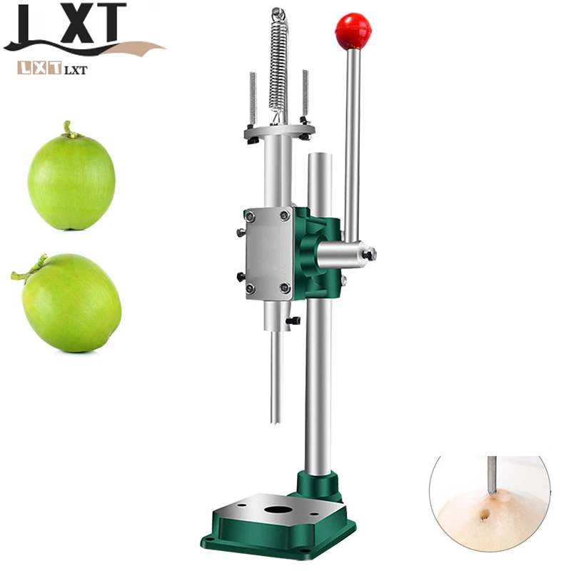 Professional Technology Fresh Coconut Hols Opening Machine Coconut Drill Opener