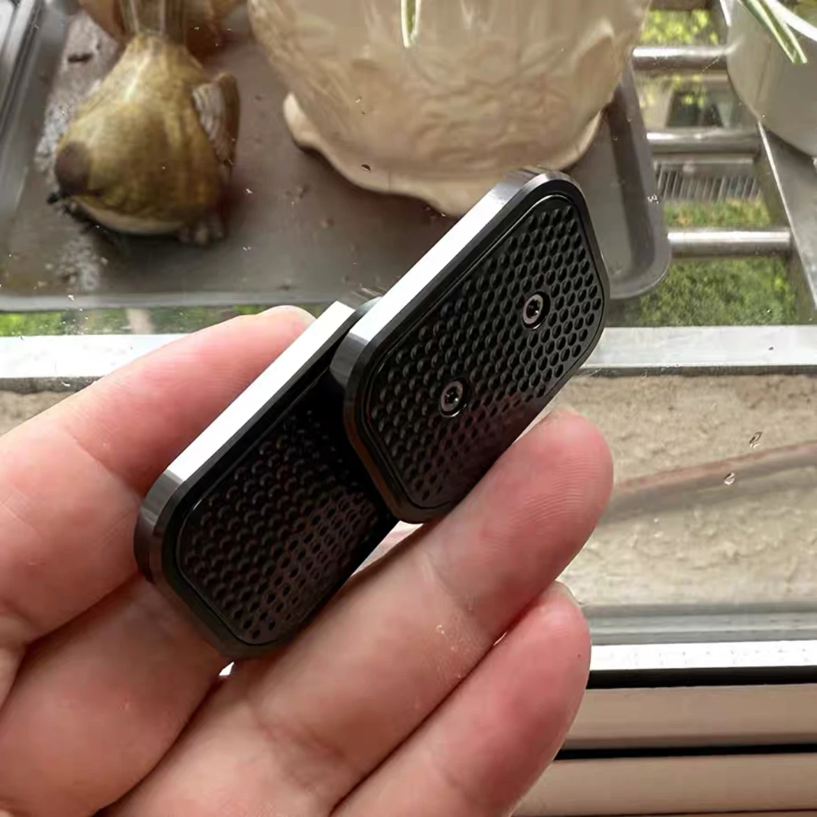 Onbeperkte Positie Fidget Slider EDC Speelgoed Spinner Metaal Anti Zirkonium Legering ADHD Fidgeting Speelgoed voor Volwassenen Bureau