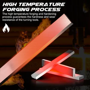 High-speed steel lathe tools 2-3mm CNC lathe tools Turning tool lathe bar white machining tools 9 Main Sales Machining - №5