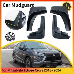 For Mitsubishi Eclipse Cross 2018~2024 2019 2020 2021 2022 2023 Car Mudguards Mudflap Mudguard Splash Guards Mud Flaps Fender