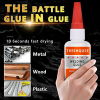 Wholesale 502 Super Glue Instant Quick-drying Cyanoacrylate Adhesive Leather Rubber Wood Metal Strong Bond Liquid Glue
