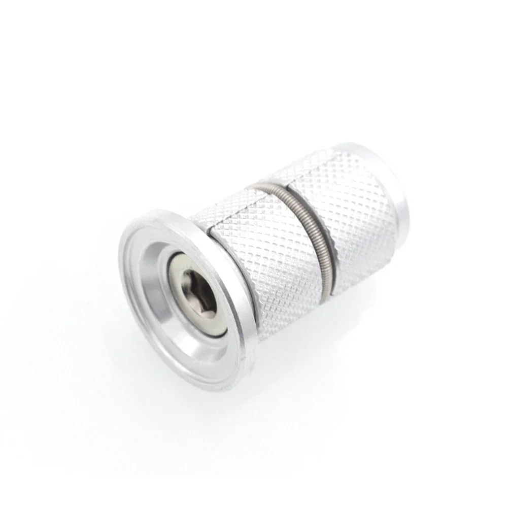 

Front Fork Headset Expander MTB Road Bike Mountain Bicycle Reusable Disassembly Silver Top Cap 34.4g Headset Stem