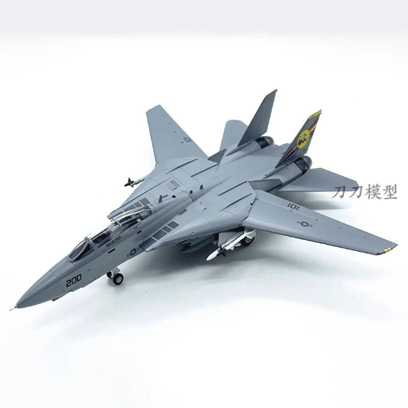 

1:72 Us F-14D vf-31 Bomb cat squadron Fighter model Static simulation finished product 37194 Variable swept wing