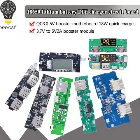 Dual USB PD Power Bank PCB Module WAVGAT