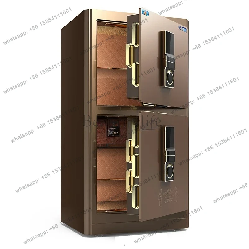 Safe Fingerprint Password All Steel Anti-Theft Heavy Duty Safe