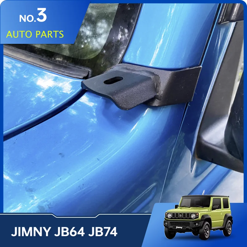 A-pillar Lamp Light Bracket Mount Holder For Suzuki Jimny JB64 Sierra JB74W 2019 2023Car Exterior Accessory