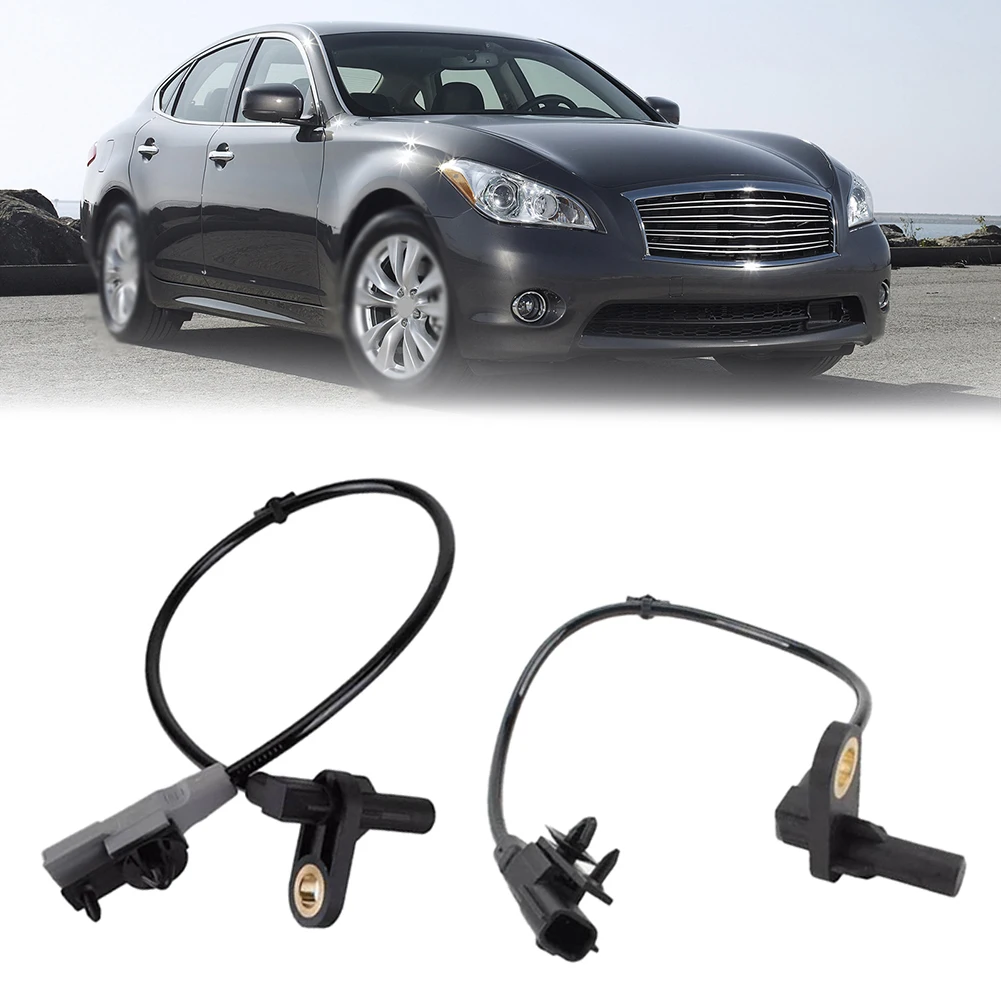 Direct Replacement ABS Speed Sensor 2 Pieces Included Fitment Type Direct Replacement As Shown For Infiniti Q50 22-14
