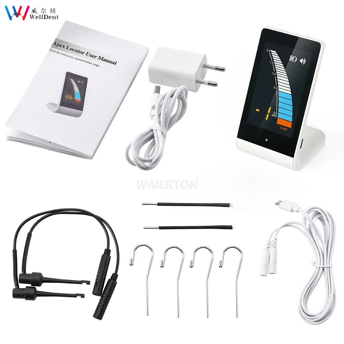 محدد موقع قمة إندو الإلكتروني للأسنان Micropex Pro مناسب لمحرك معدات طب الأسنان اللبية EMS اللبية