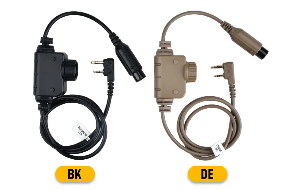 WADSN NEW RAC PTT Militärversion Taktisches Headset WST TAC-SKY Ohrhörer Jagd-Kopfhörer Kenwood 7,0mm Stecker PTT – Detail 2