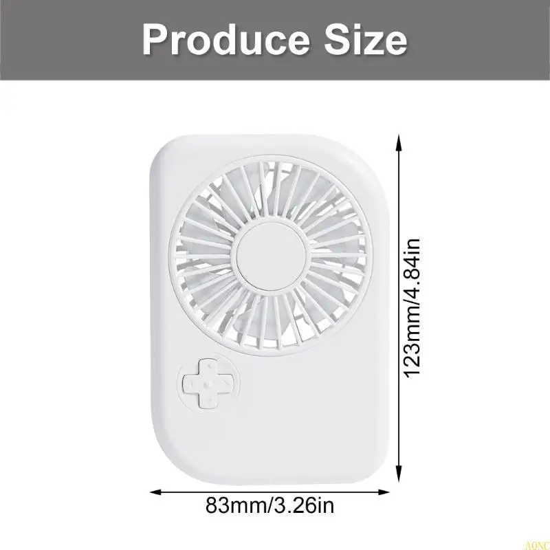 A0NC Тонкий воздушный охлаждающий вентилятор вентилятор маленький настольный вентилятор USB вентилятор тихий вентилятор скорость