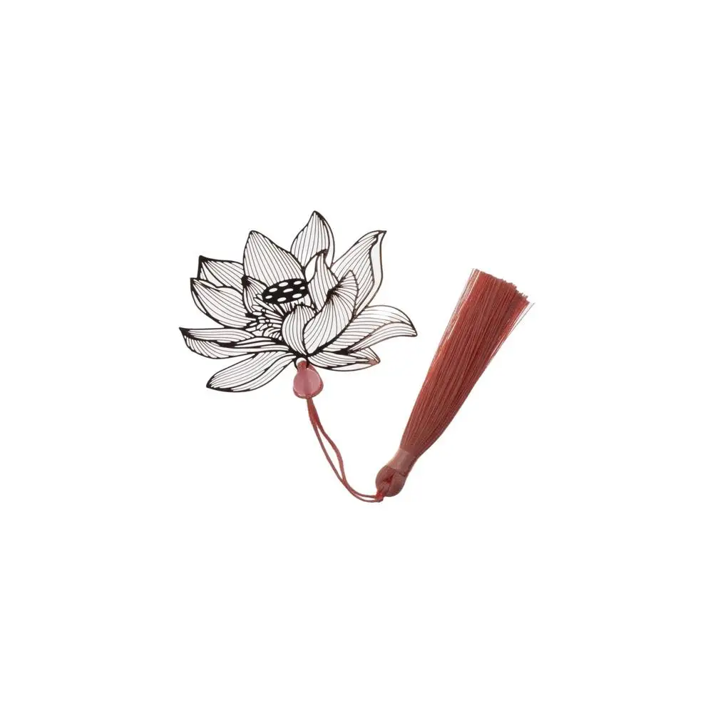 Birthday Gift Reading Marker Book Lovers Hollowed Leaf Flower Bookmark Metal Reading Bookmark Book Paginator Book Page Marker