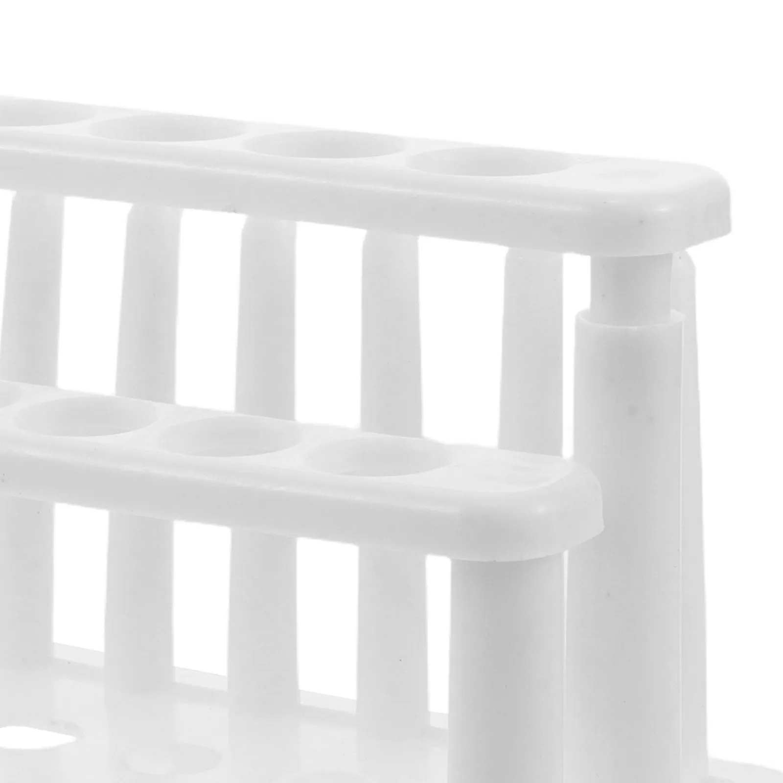 2Pcs Test Tube Rack Plastic 15 Holes 18 21Mm Lab Holder Stand Drying Organizing Tubes Laboratory Classroom Science Analysis view 6