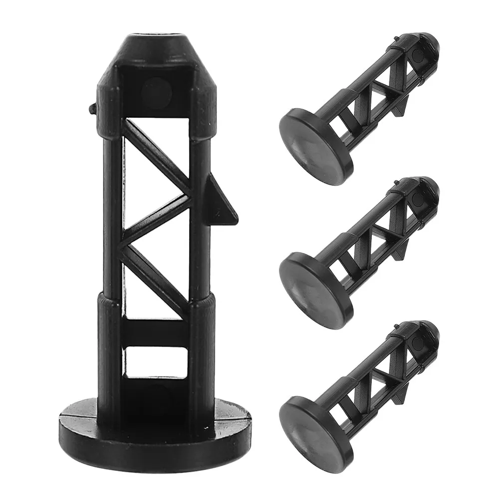 Heavy Duty Outdoor Trash Can Clips – 4PCS Secure Bin Hinge Pins for Halloween, Christmas & All Seasons
