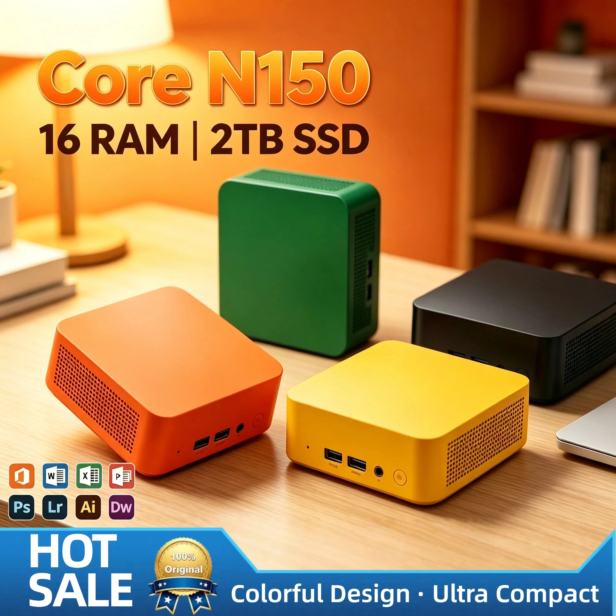 Home Office Pro - Intel N150 Small Form Factor PC
