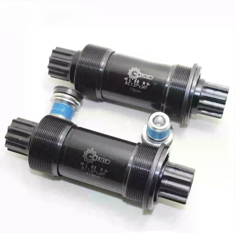 1pcs Bicycle BB fit for FSA LASCO Zhiqing Peilin 68mm five-way 118 128 135mm spline central axis 10 teeth 10 keys central axis