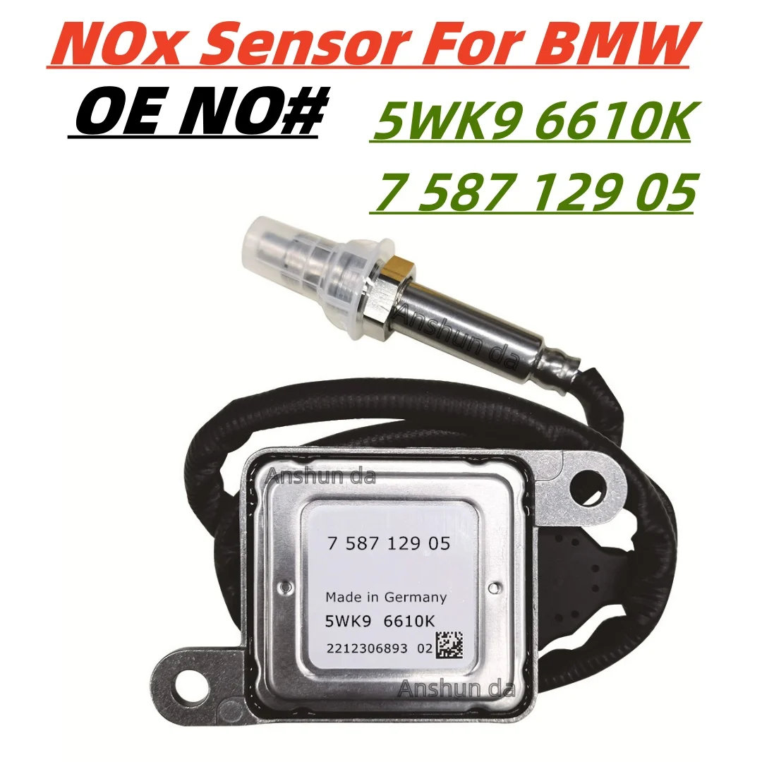 5WK96610K 5WK9 6610K 758712905 Nitrogen Oxygen Sensor For BMW E93 E90 E82 E88 E87 E91 E60 F10 N53 Nox Sensor