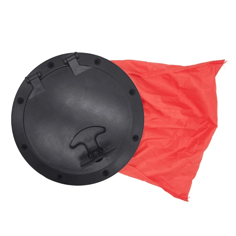 Deck Plate 6” Deck Kayaks Deck Cover Marine with Storage Bag for Kayaks Boats Fishing Rigging Dropship