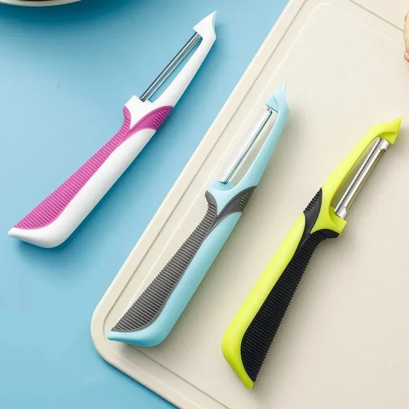 Multi-Functional Stainless Steel Peeler Vegetable & Fruit Manual Fast Kitchen Tool for Efficient Vegetable Processing