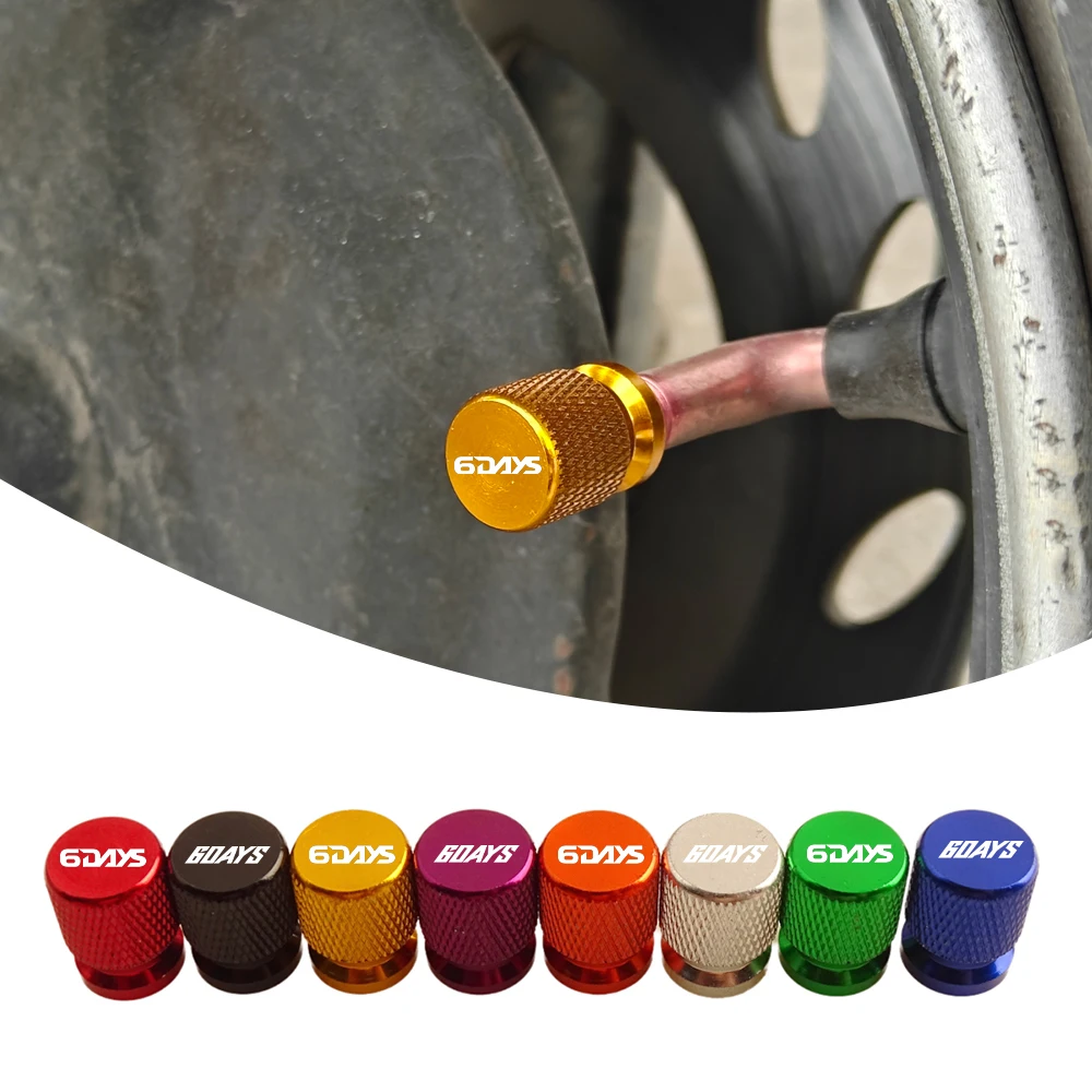 Motorcycle Valve Cap For KTM 6Days 500 EXC‑F 6Days 250 300 450 500 EXC EXC-F XC-W Six Days 2017 2018 2019 2020 2021 2023 2026