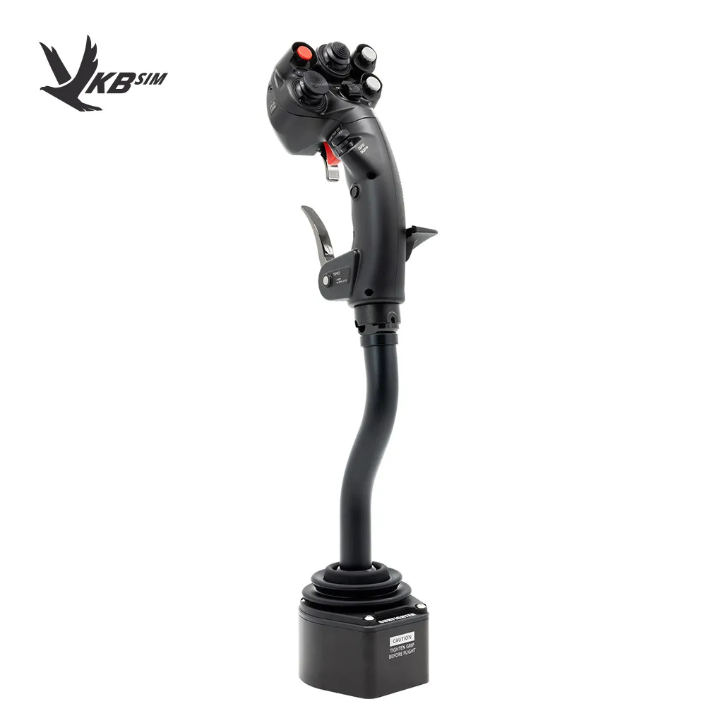 VKBSIM GF MKIV Pro-L MCG Right Hand Game Rocker New Interface Of New Generation Damper Flight Rocker Flagship Base For Gifts