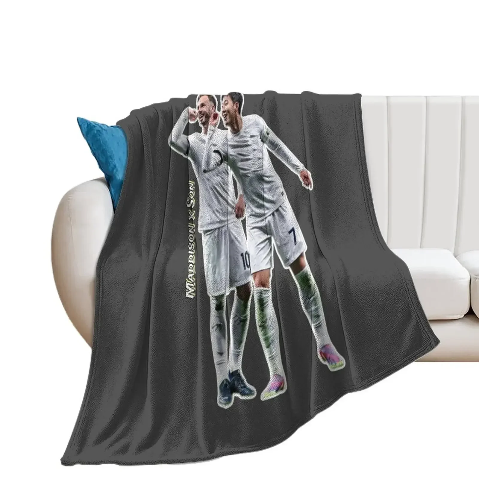 Maddison x Son Spurs stars Throw Blanket Soft Beds for sofa Nap Blankets