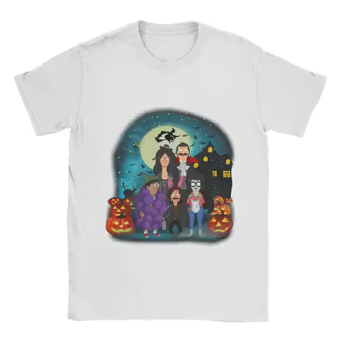 Men Women Bob Burgers T Shirt Summer Vintage Cotton Clothing Funny Short Sleeve O Neck Tees Gift Idea T-Shirts