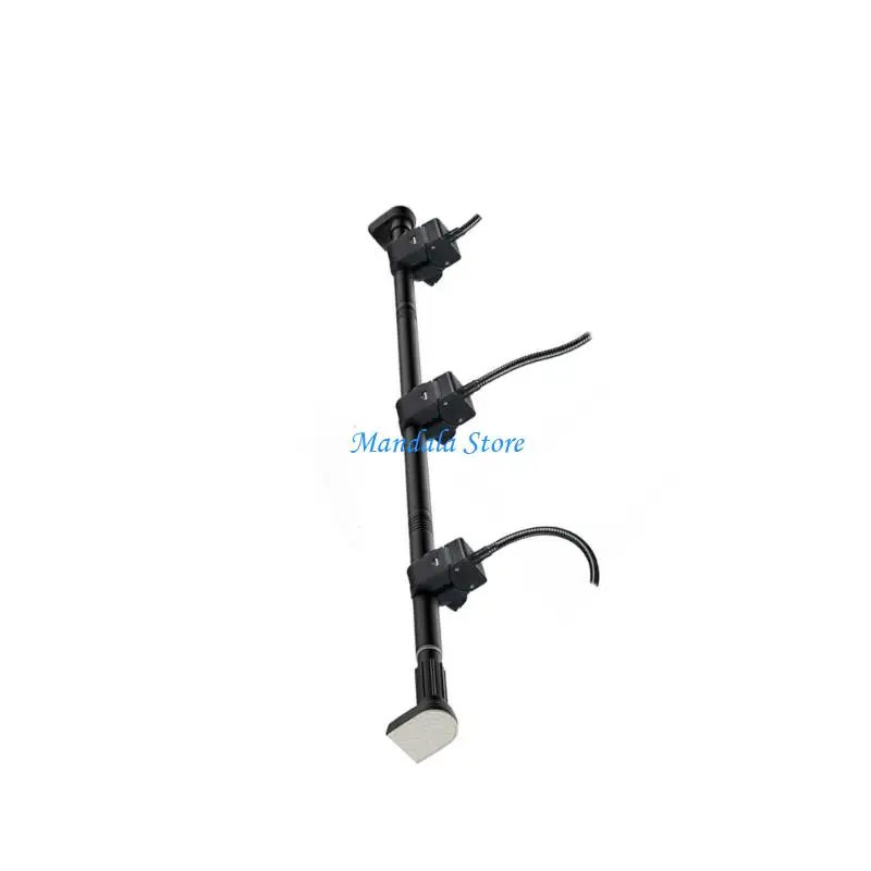 

U2JC Retractable Christmas Decors Mounting Poles Scratch Resistant Fronts Easy Setups