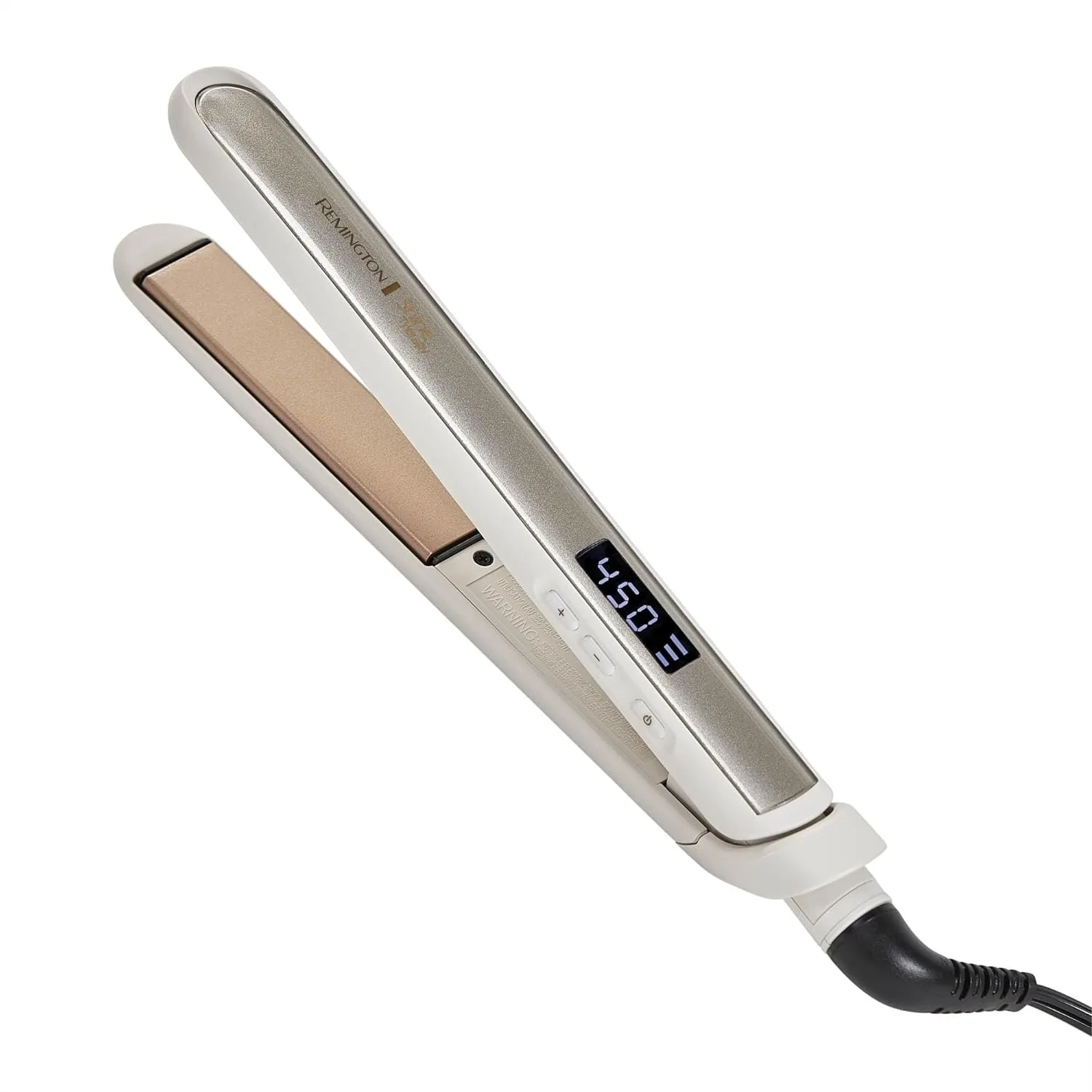 

Professional 1 Inch Hair Straightener Iron, Ceramic Flat Iron Infused with Argan Oil & Keratin for Less Frizz, Shine and Smooth,