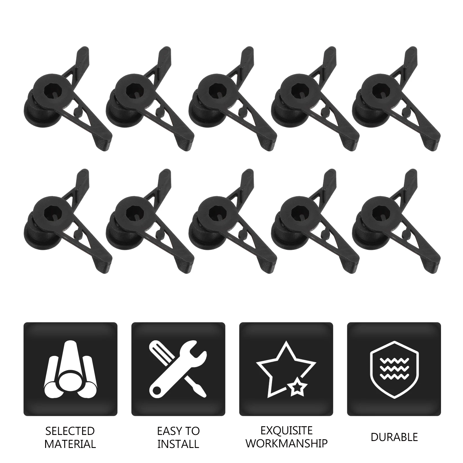 

20pcs Garden Plant Benders 360 Degree Adjustable Plastic Plant Branch Benders Heavy Duty Reusable For Horticulture Flower