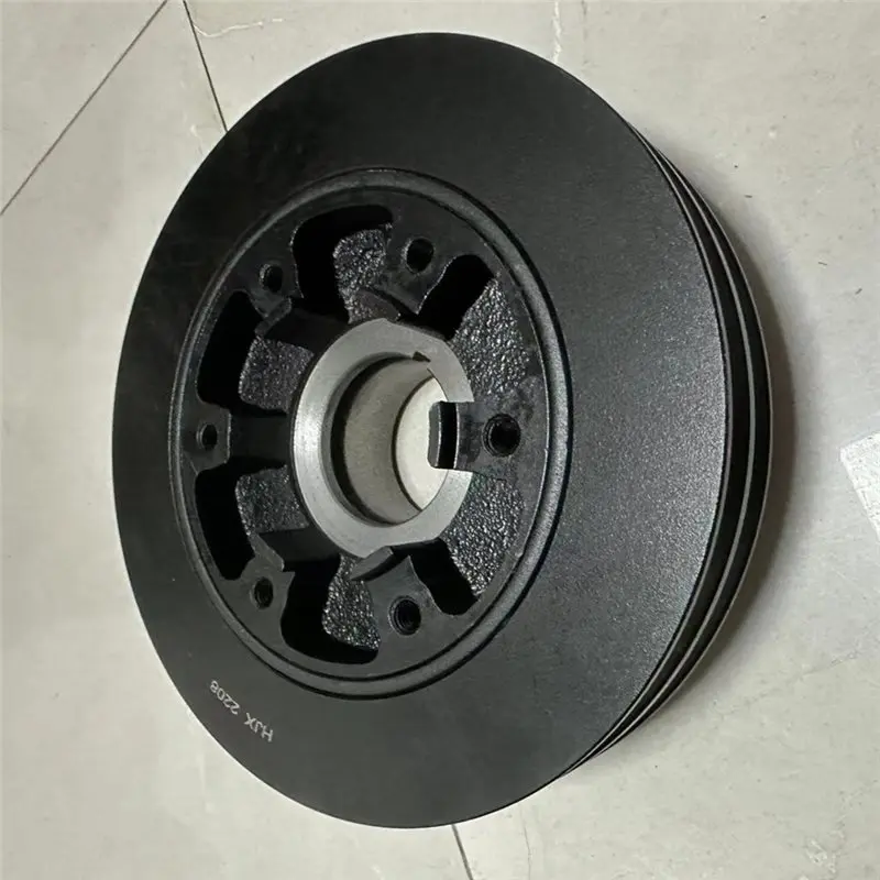 【PARENTE CHANCE】 Pieza de repuesto de polea de cigüeñal de correa amortiguadora de motor para TOYOTA LAND CRUISER J7 JL7 4.2T HDJ78 HDJ78R 13408-17010