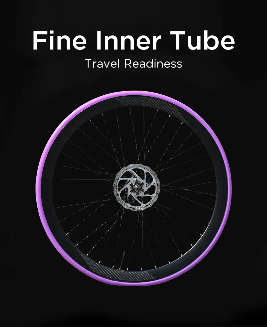 CYDY Rennrad TPU Schlauch 650x23C 25C 26C 27C 28C 30C 32C Fahrradreifen 27g Schlauchreifen 650C Pneu Aro Französisches Ventil – Detail 12