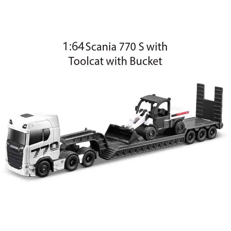 

Maisto 1:64 Scania 770S Volvo FH16 тяжелая транспортная модель из сплава, инженерная коллекция автомобилей, подарок для мальчиков, коллекционная игрушка