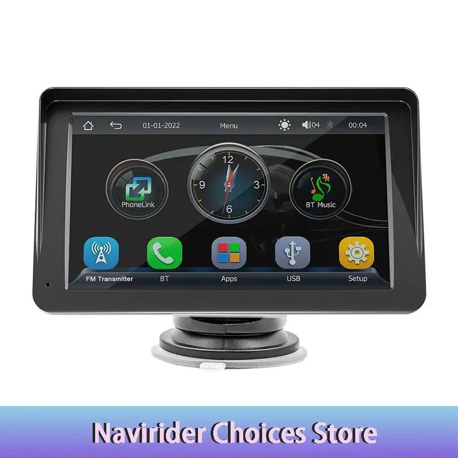 7-インチ自動ワイヤレス-carplay-カーラジオ-wifi-gps-fm-hd-bluetooth-マルチメディアタッチスクリーンユニバーサルプレーヤーステレオ-mp5-ステレオ