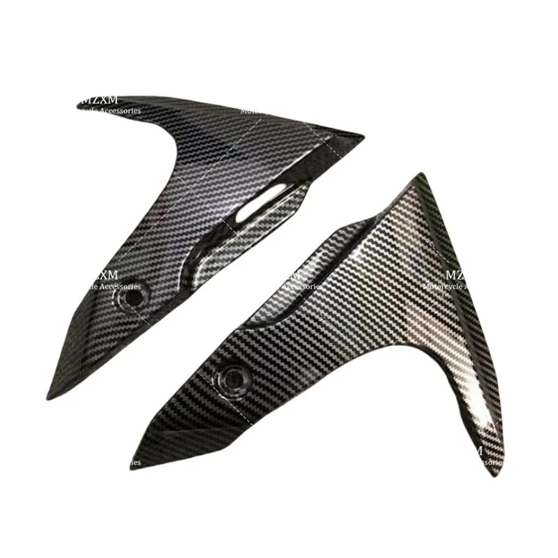 Carbon fiber coating Front Fender Mud Guard Side Fairing Fit For YAMAHA MT-07 MT07 FZ-07 FZ07 2012 2013 2014 2015 2016 2017