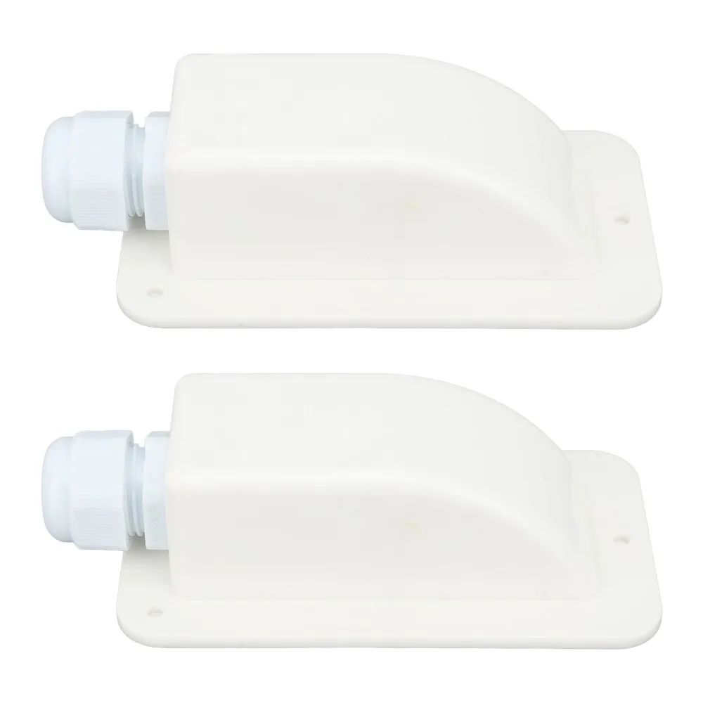 

2Set 6mm² to 12mm² Cable Solar Cable Entry Gland White Waterproof Design Solar Single Cable Entry Gland Box Single Cable Entry