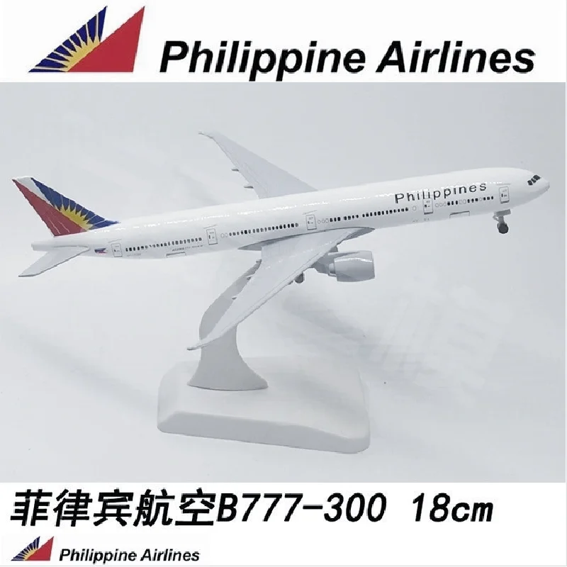 B777 20 سنتيمتر طائرة الطيران 1/400 مقياس سبيكة معدنية نموذج طائرة B777-300 ايرباص مجموعة الزخرفية عشاق هدية العرض #3
