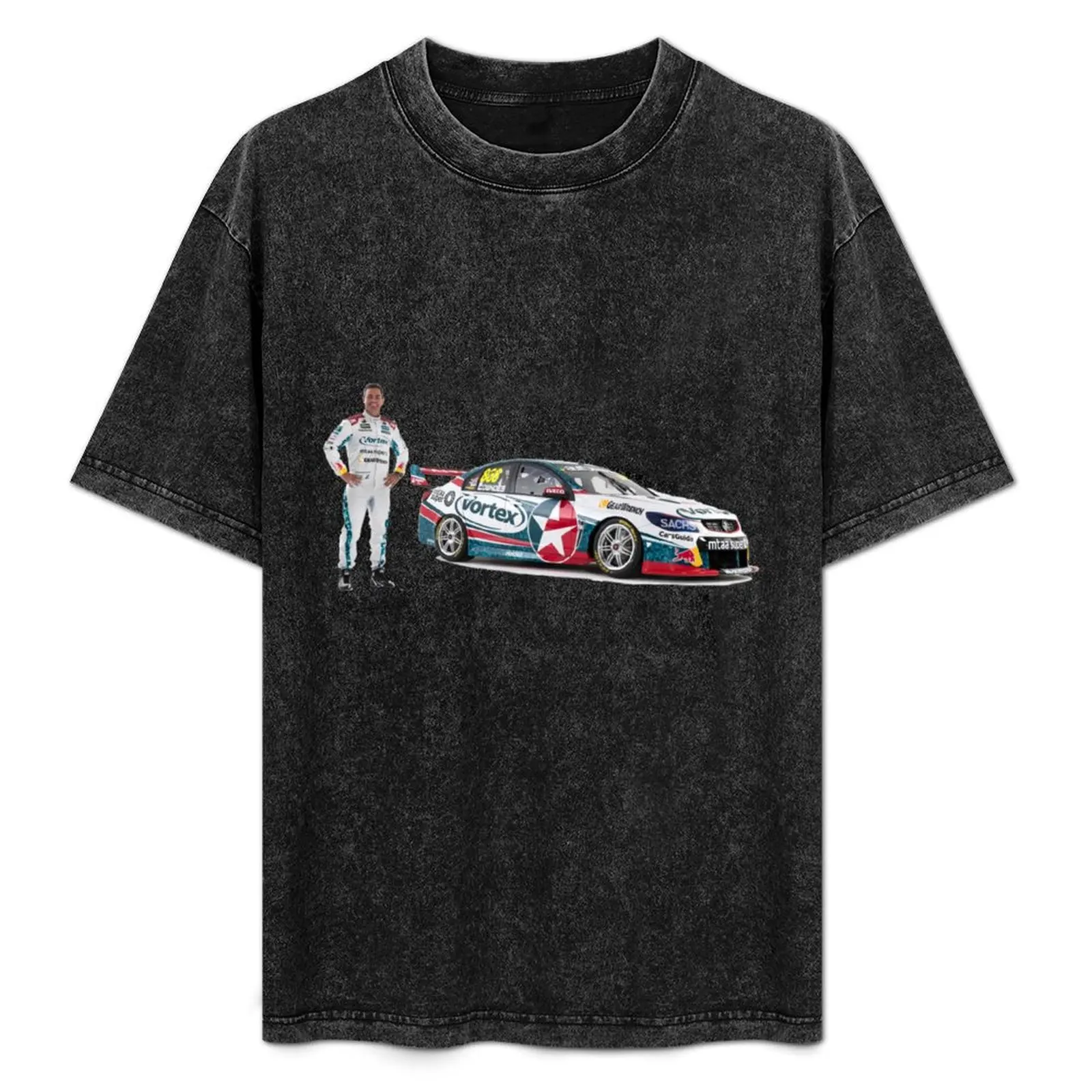 

Craig Lowndes V8 Supercars 2017 T-Shirt Big and Tall Solid Color T-Shirt