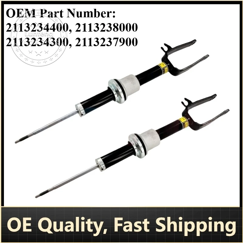 

P/N: A2113234400, A2113234300 - Front Left/Right Shock Absorber for Mercedes-Benz W211, E320, E350, E280, E300, E240, E220