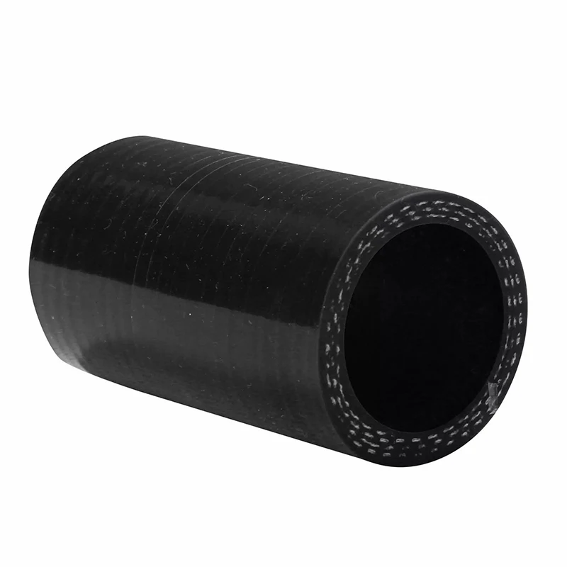 ID 80mm 83mm 89mm 95mm 102mm 114mm 127mm Straight Silicone Coupler Tubing Hose Intercooler Turbo Intake Pipe Black