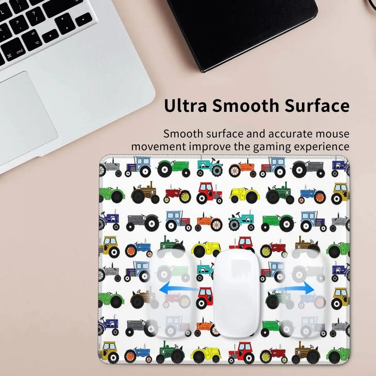 Tractors Print Mouse Pad Computer Keyboard Mouse Mat Gaming Laptop Desk Mat Office Accessories Table Mats