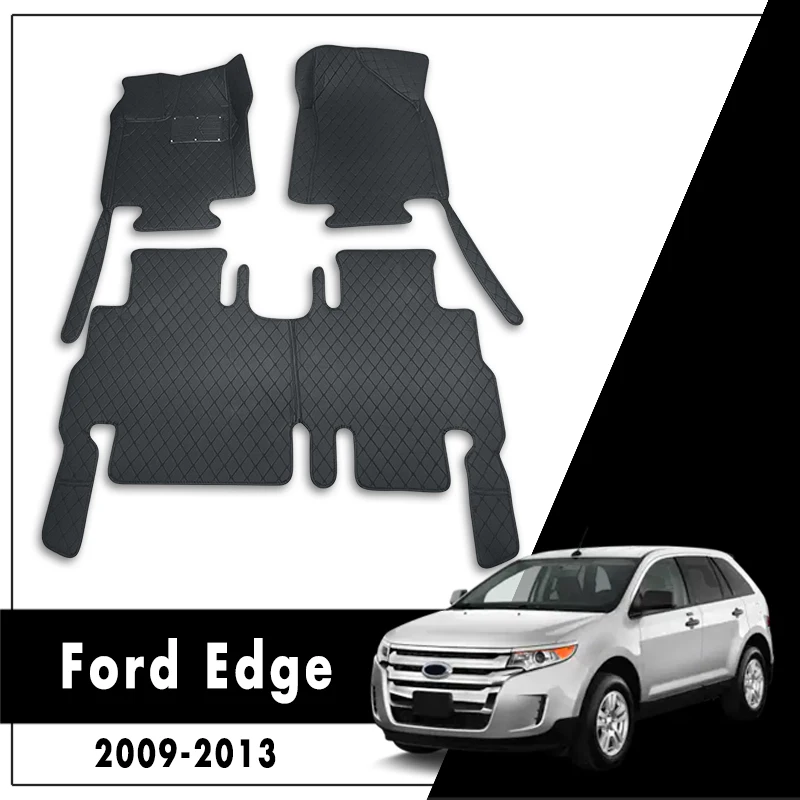 

Для Ford Edge 2014 2013 2012 2011 2010 2009 автомобильные коврики из искусственной кожи, авточехлы, ковры, внутренние коврики, аксессуары