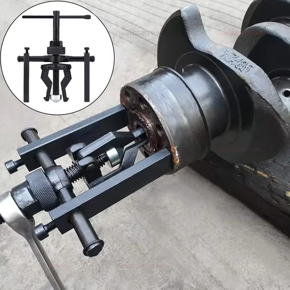 Estrattore per cuscinetti interni per auto per impieghi gravosi Estrattore a 3 griffe Kit di macchine utensili per autoveicoli per rimozione cuscinetti e riparazione auto