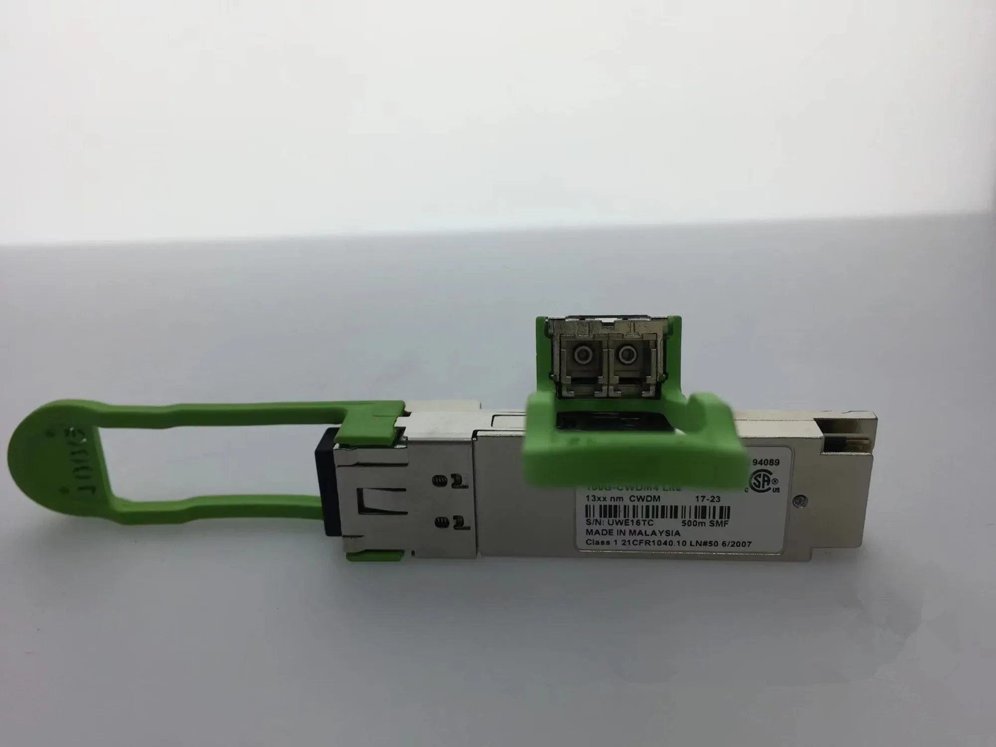 CWDM4 100G جهاز الإرسال والاستقبال التبديل Finisar 100GB وحدة FTLC1152RGPL6-FB 100G-CWDM4 500M SMF LC واجهة 100GB وحدة الألياف البصرية