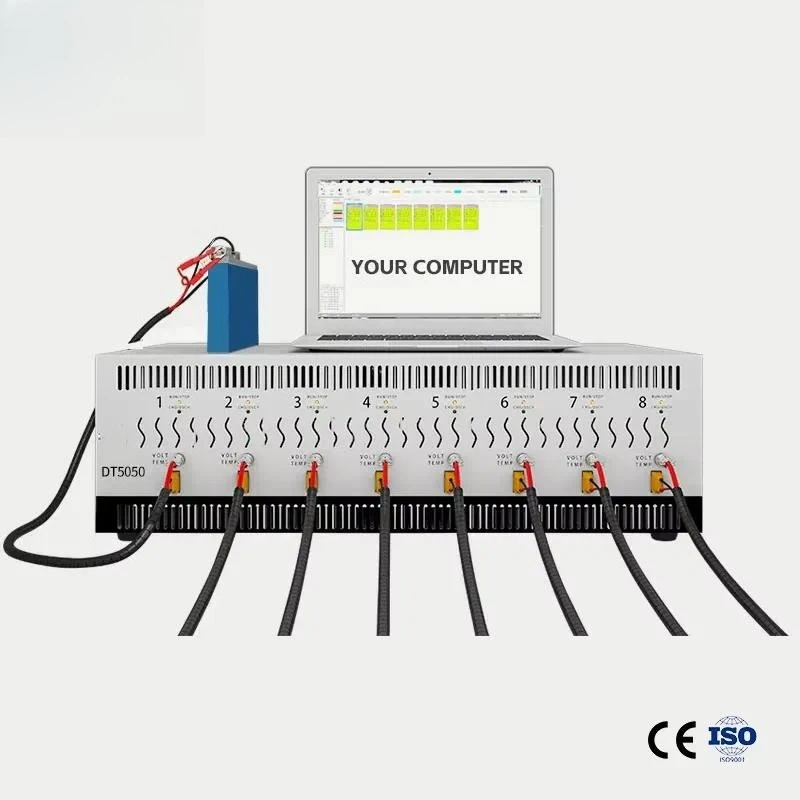 DK DT5050 lithium battery capacity tester 5V50A ev car discharge lifepo electrical testing instruments analyzer