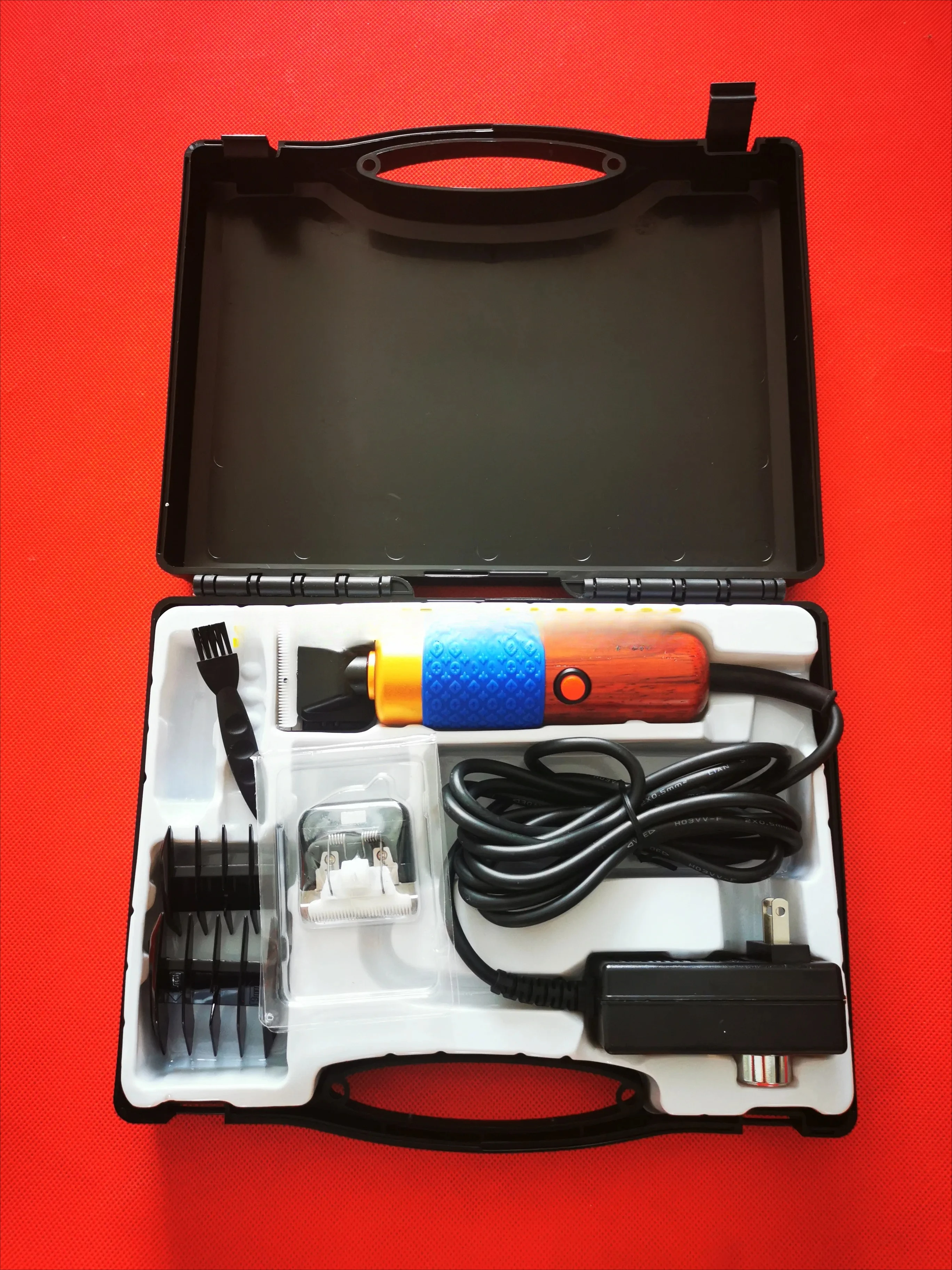 AC 110-240V Electric Carpet Clipper Tufting Mowing Variable Speed Pet Trimmer Professional 200W High Power Hair Cutting Machine