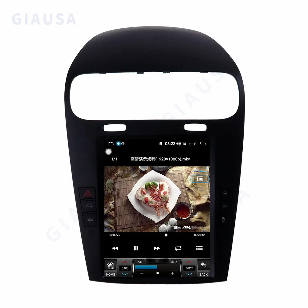 6+128G Para Dodge Journey, para Fiat Freemont, radio con GPS para coche estilo Android, grabadora, unidad principal, reproductor multimedia