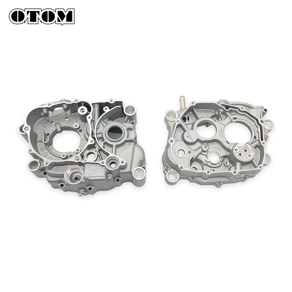 OTOM YB250R Motorcycle Left Right Crankcase Crankshaft Crank Box Case Cover For LONCIN KEWS K23 4-stroke Engine Motocross Parts