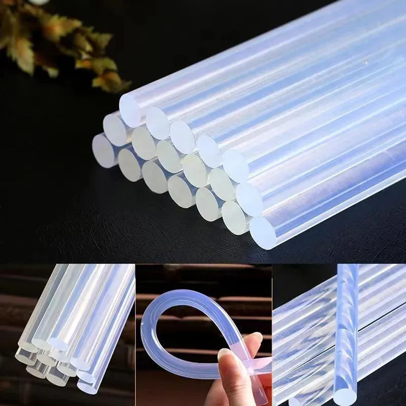 7/11mm *100mm 10pc Hot Melt Glue Sticks, Mini Size Glue Gun Sticks, For Glue Gun DIY Art Craft, General Repairs Home Decoration