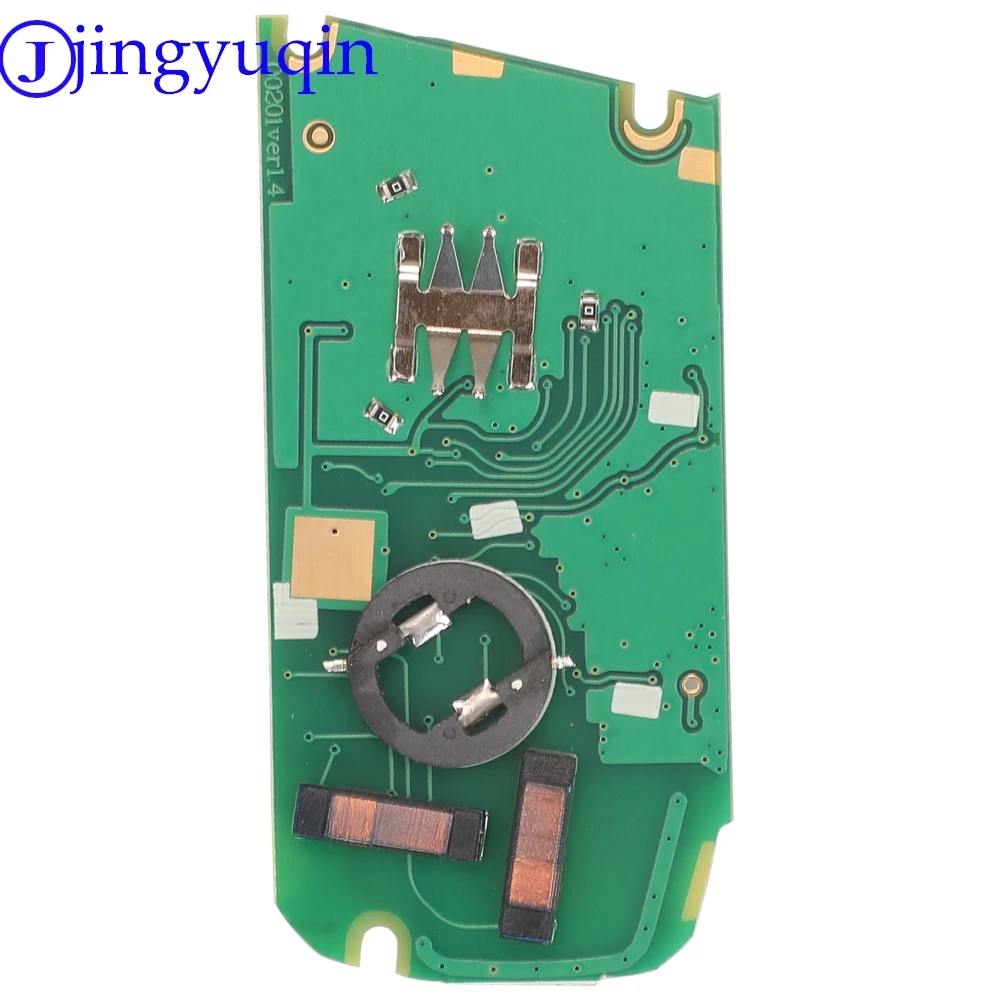Jingyuqin CAS4 868/315/433mhz مفتاح السيارة الذكي عن بعد لسيارات BMW 1 3 5 7 Series CAS4 نظام إنذار السيارات Vehichle بدون مفتاح KR55WK49863