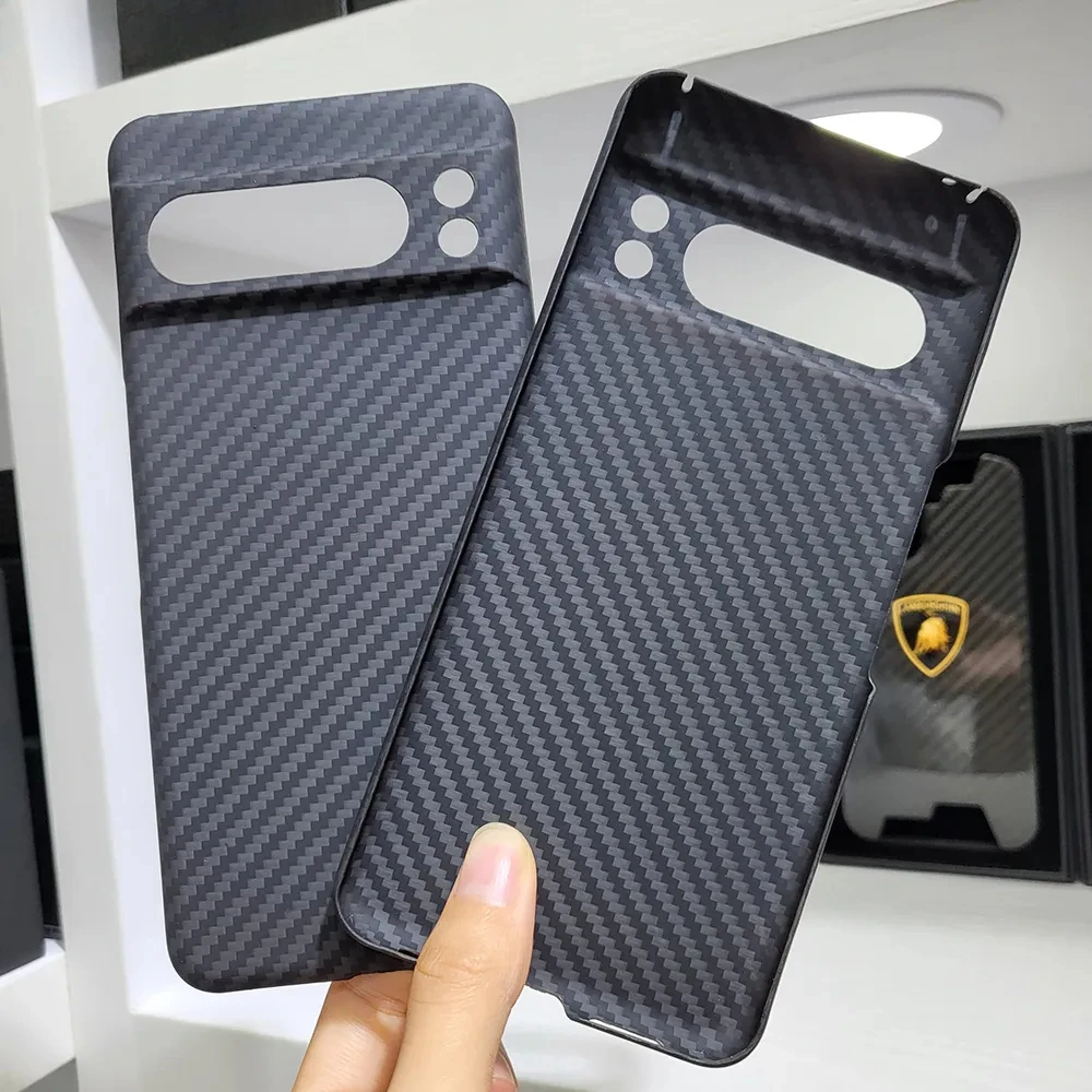 

Dropshipping Real Aramid Carbon Fiber Case For Google Pixel8 Pixel 8Pro Ultrathin Anti-drop Pixel 8 Pro 5G Phone Hard Case Cover